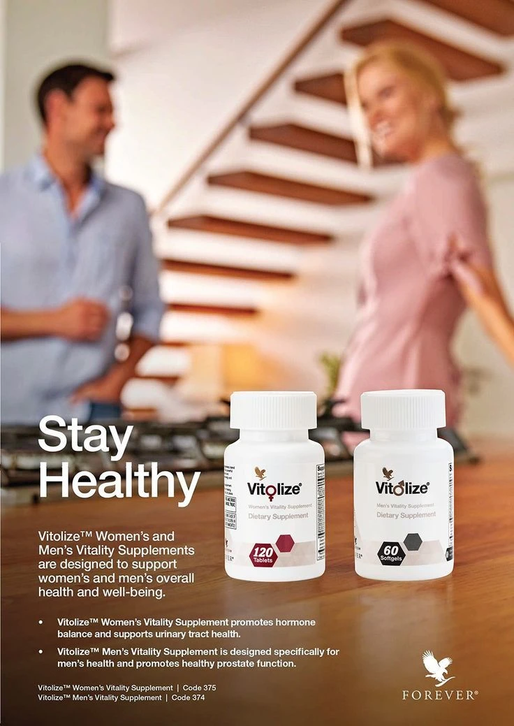 Vitolize man et women 