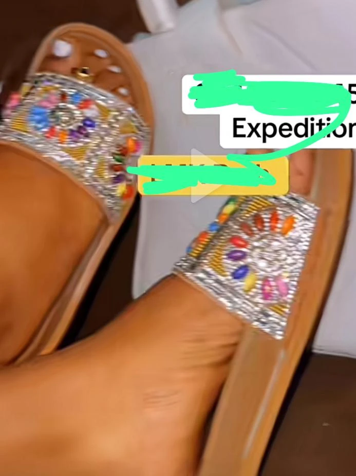 Ventes des babouches dames 